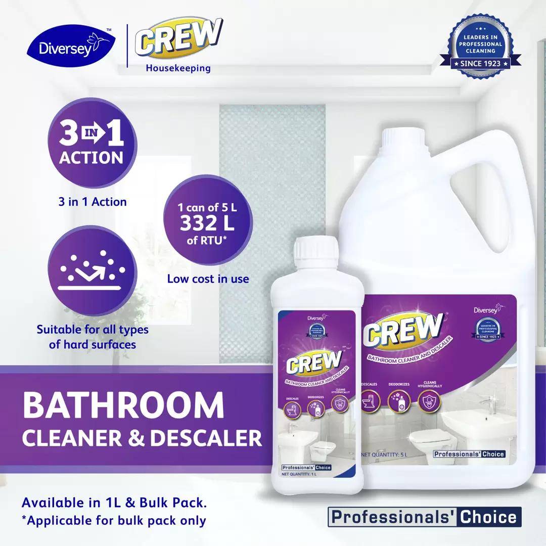 Image 2 of Crew Bathroom Cleaner & Descaler, 5L