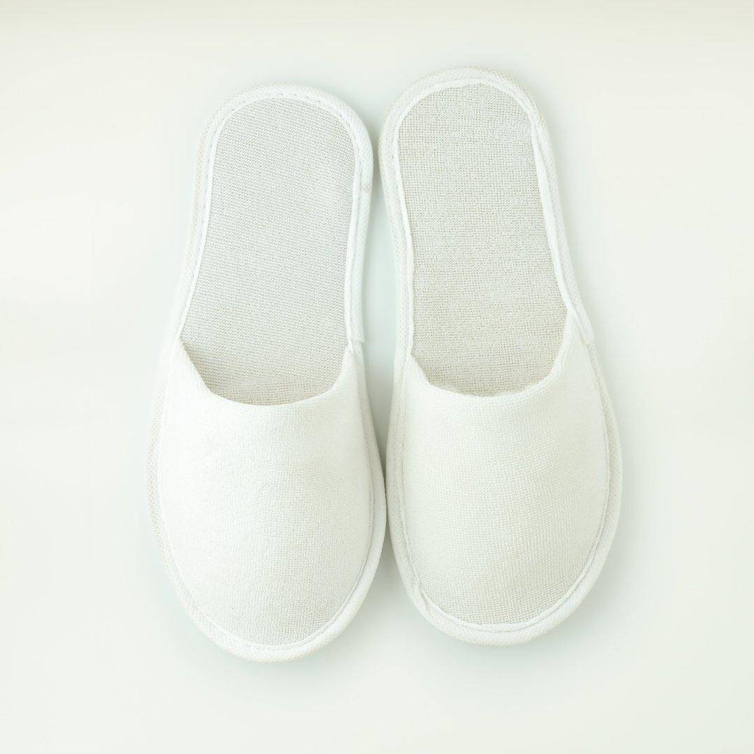 Image 2 of Slipper Terry Closed 2mm White