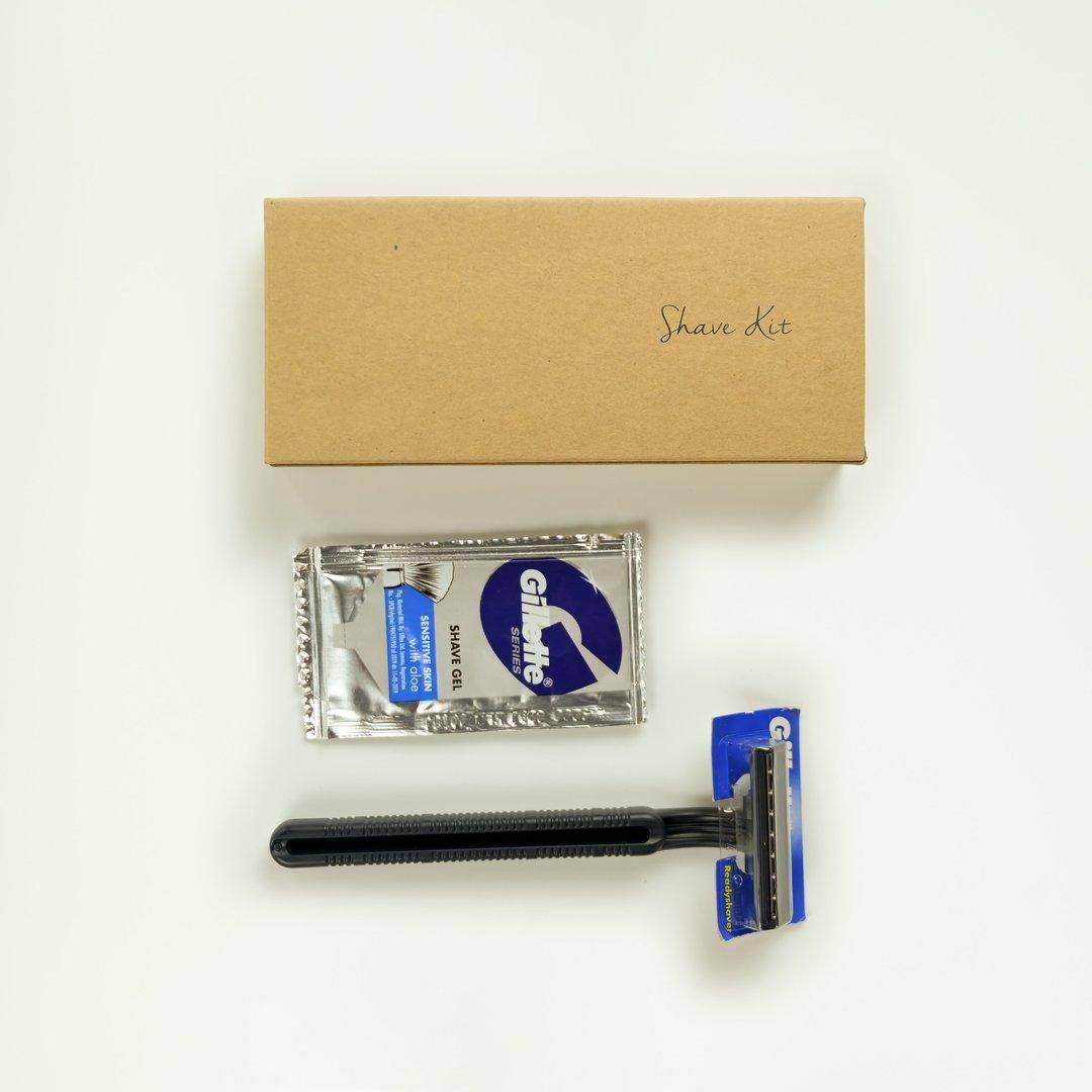 Shave Kit - Gillette Razor & Gillette Gel, Kraft Box Series