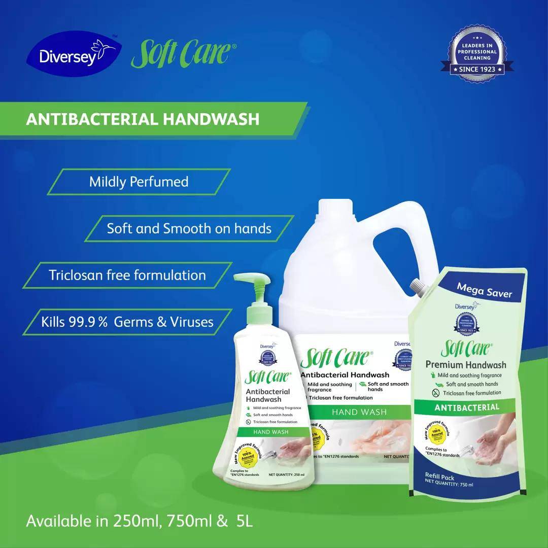 Softcare Handwash (Antibacterial), 5L