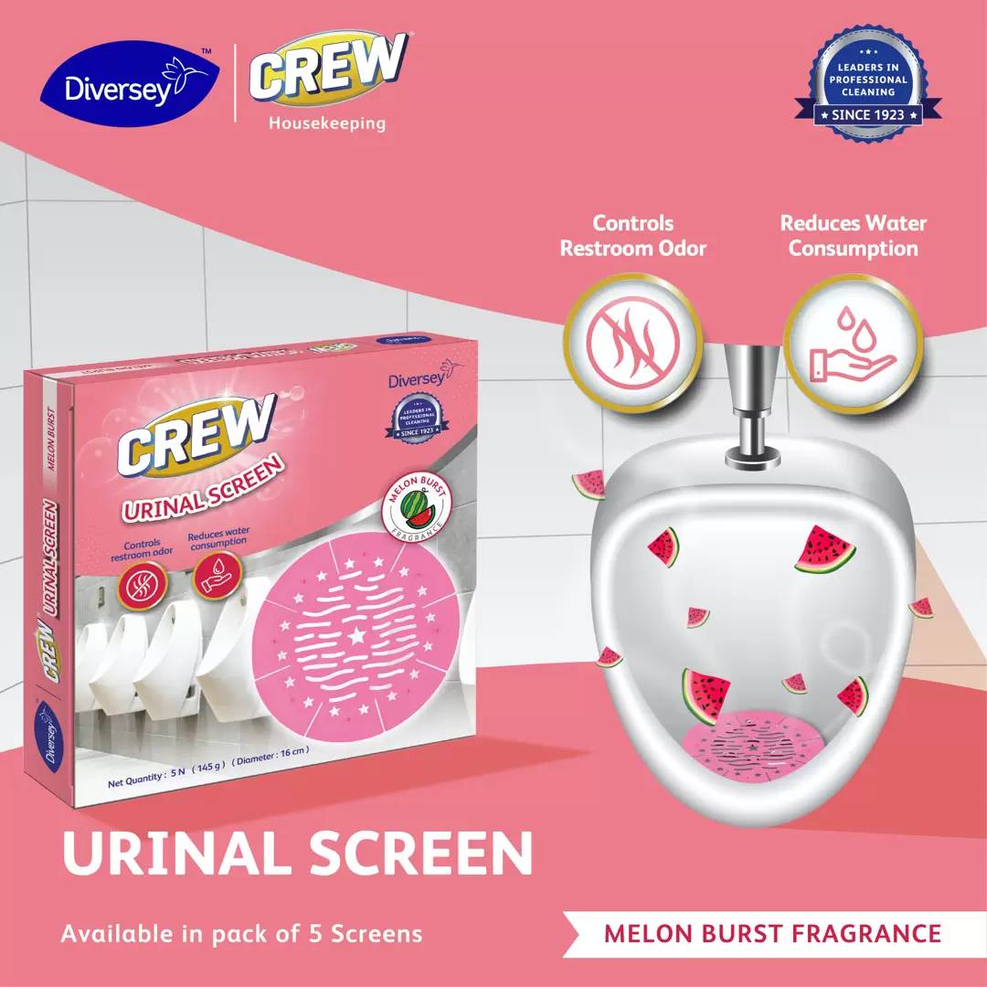 Image 2 of Crew Urinal Screen (Melon Burst) 5 Nos