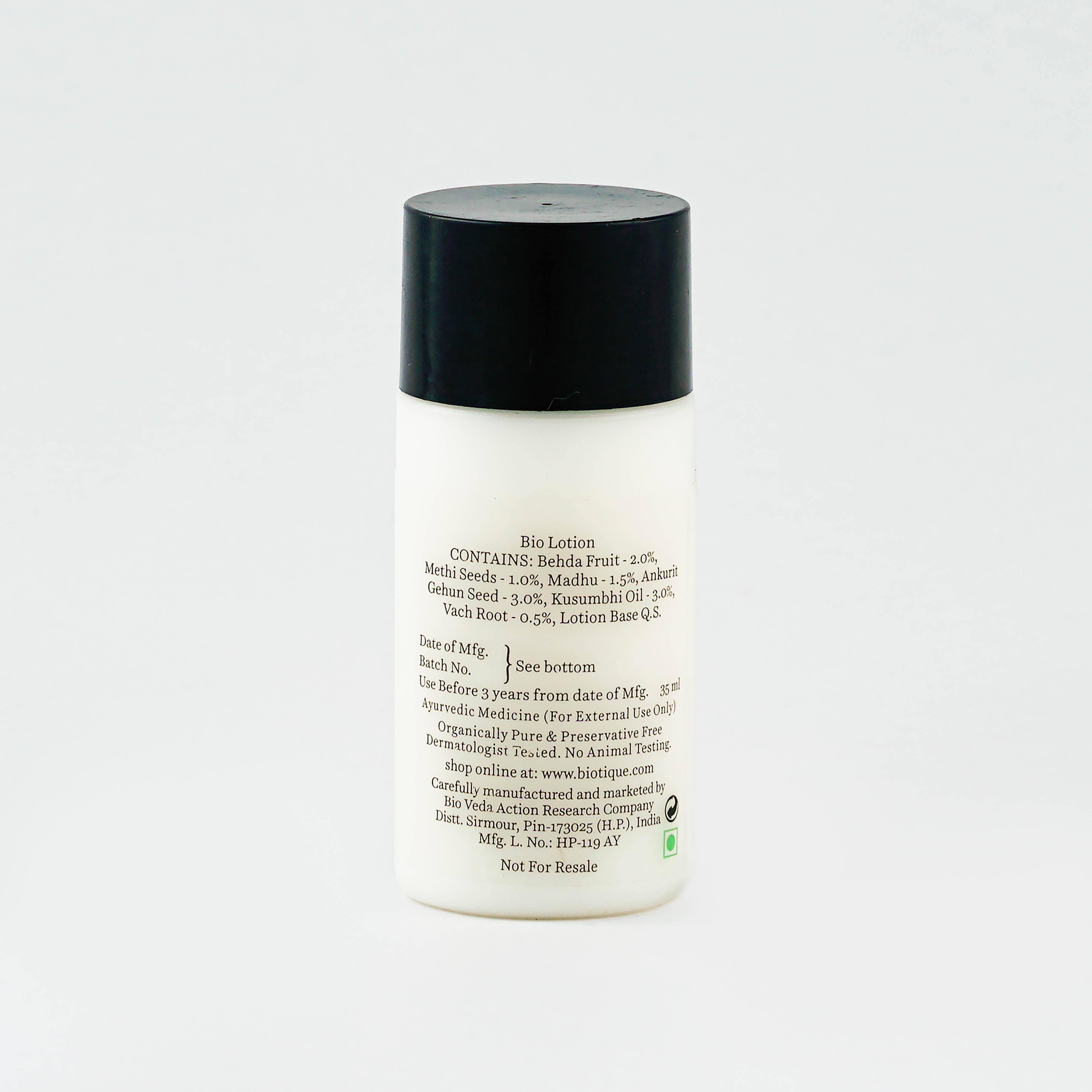 Image 2 of Biotique Orange Blossom Moisturiser Bottle 35 ml