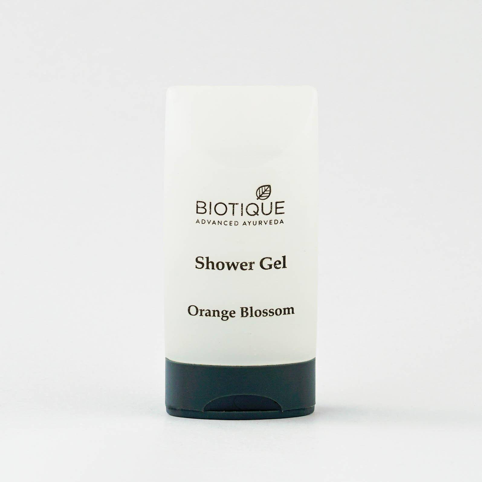 Biotique Orange Blossom Shower Gel Inverted Bottle 35 ml - Thumbnail 1