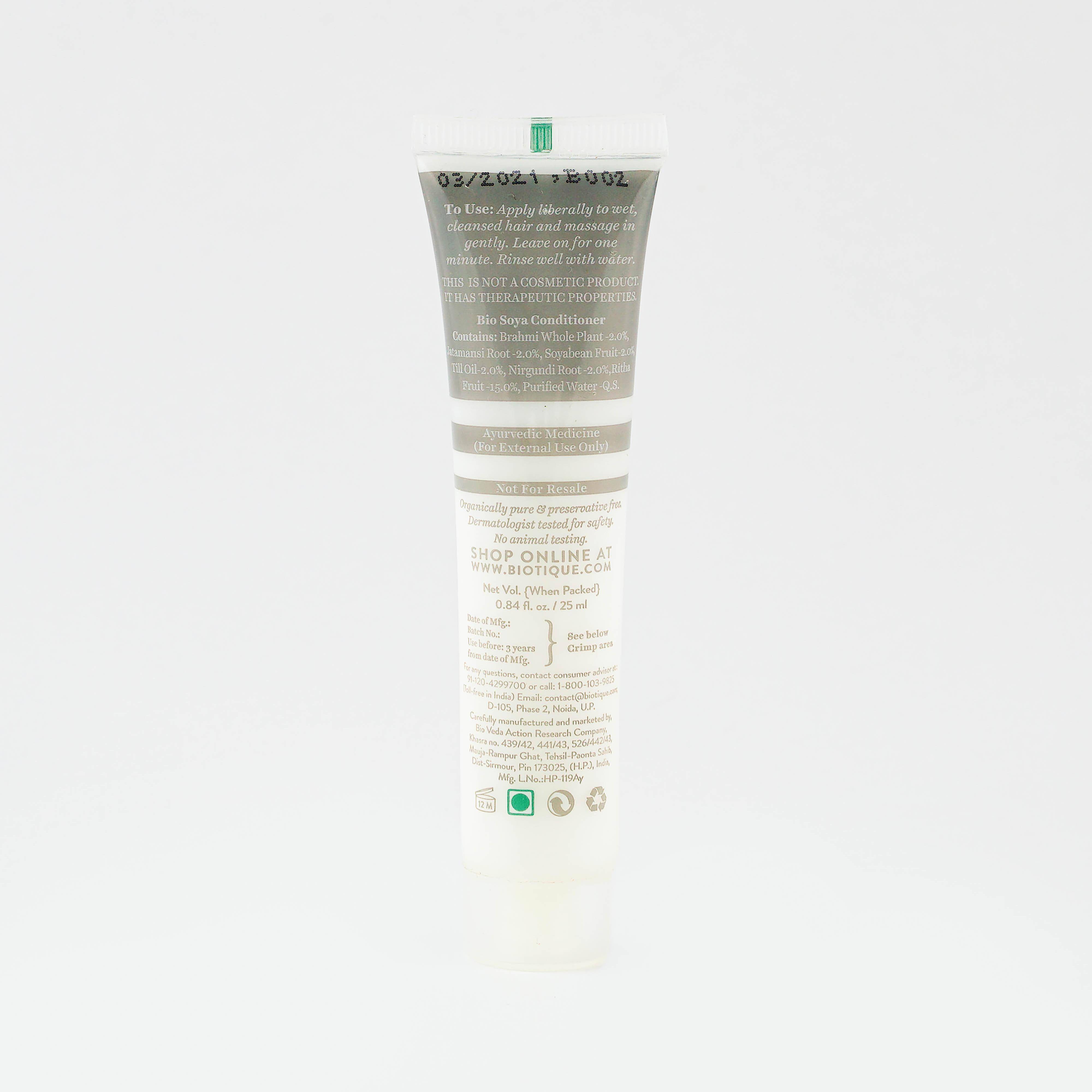 Biotique Orchid Conditioner Tube 25 ml - Thumbnail 2