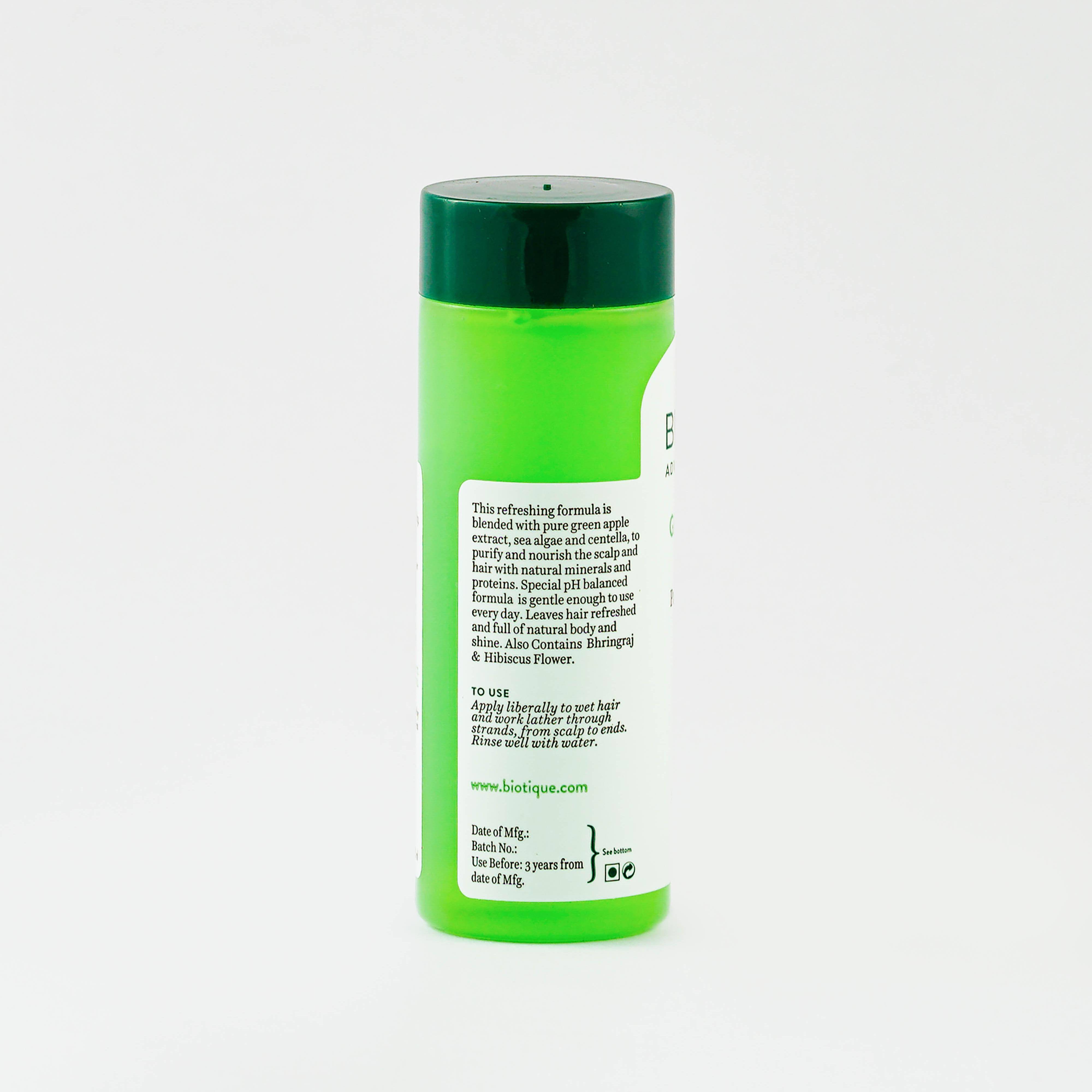 Image 2 of Biotique Green Apple Shampoo, 35ml