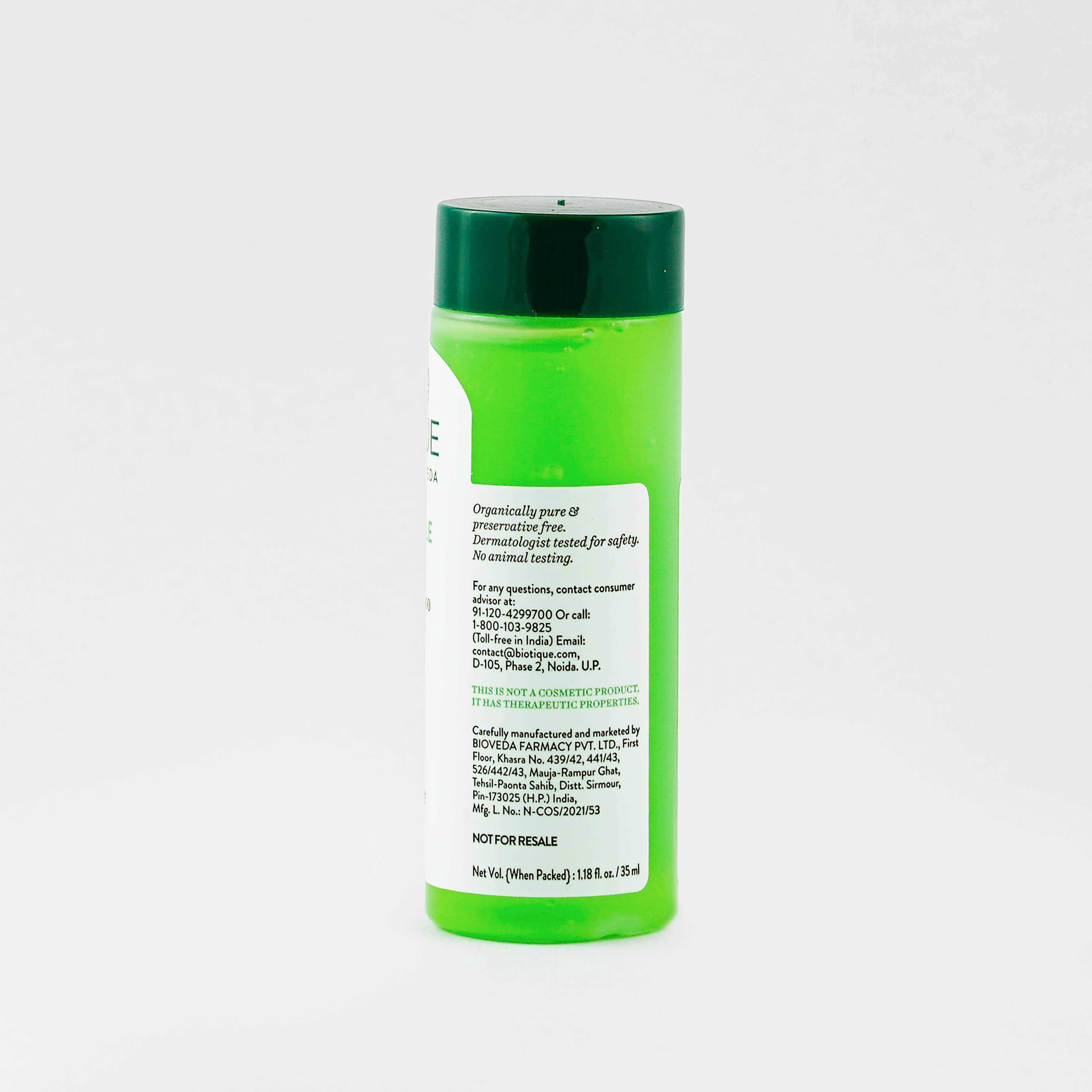 Image 3 of Biotique Green Apple Shampoo, 35ml