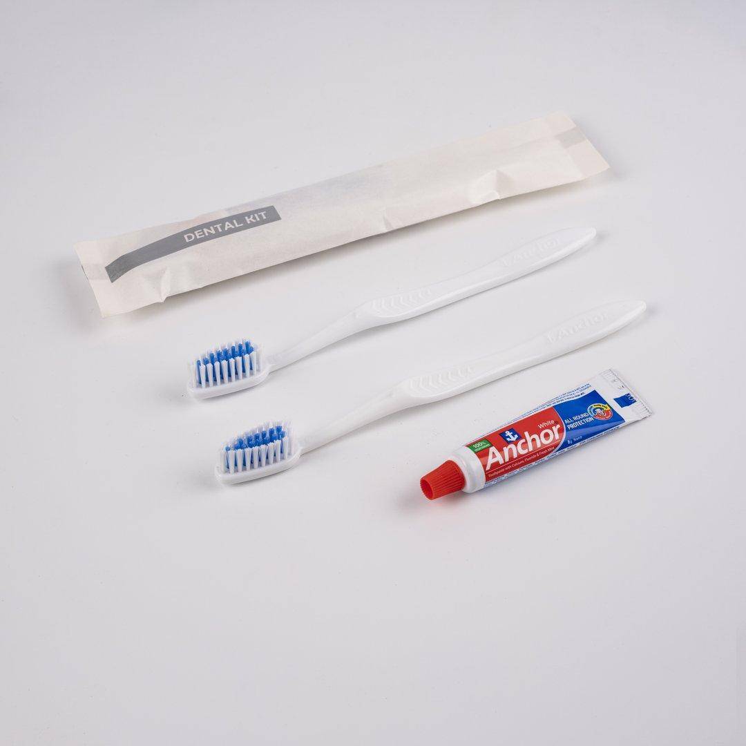 Dental Kit Duo Anchor in White Pouch - Thumbnail 1