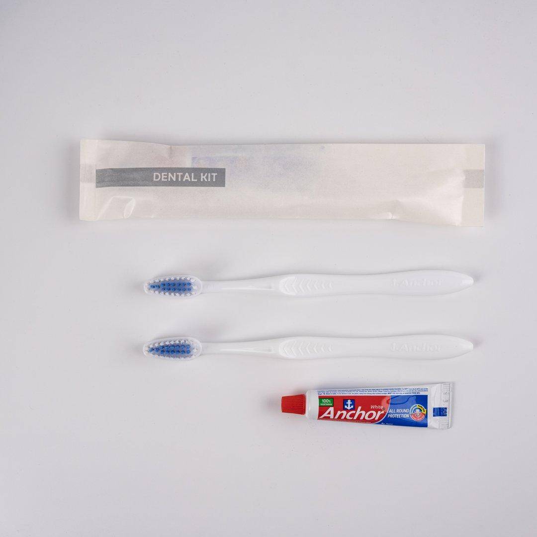 Dental Kit Duo Anchor in White Pouch - Thumbnail 2