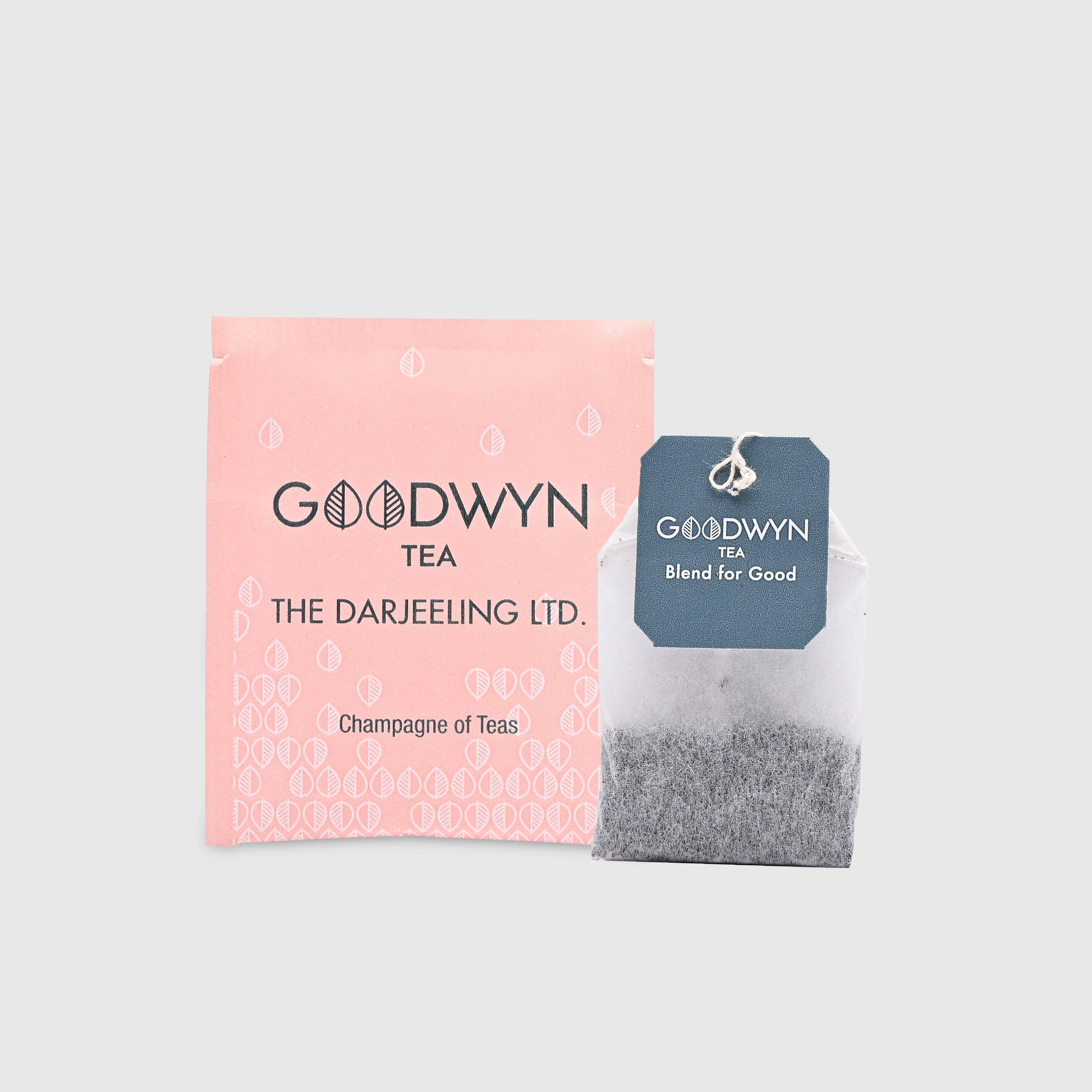 Goodwyn Darjeeling Tea Enveloped Tea Bags 100s