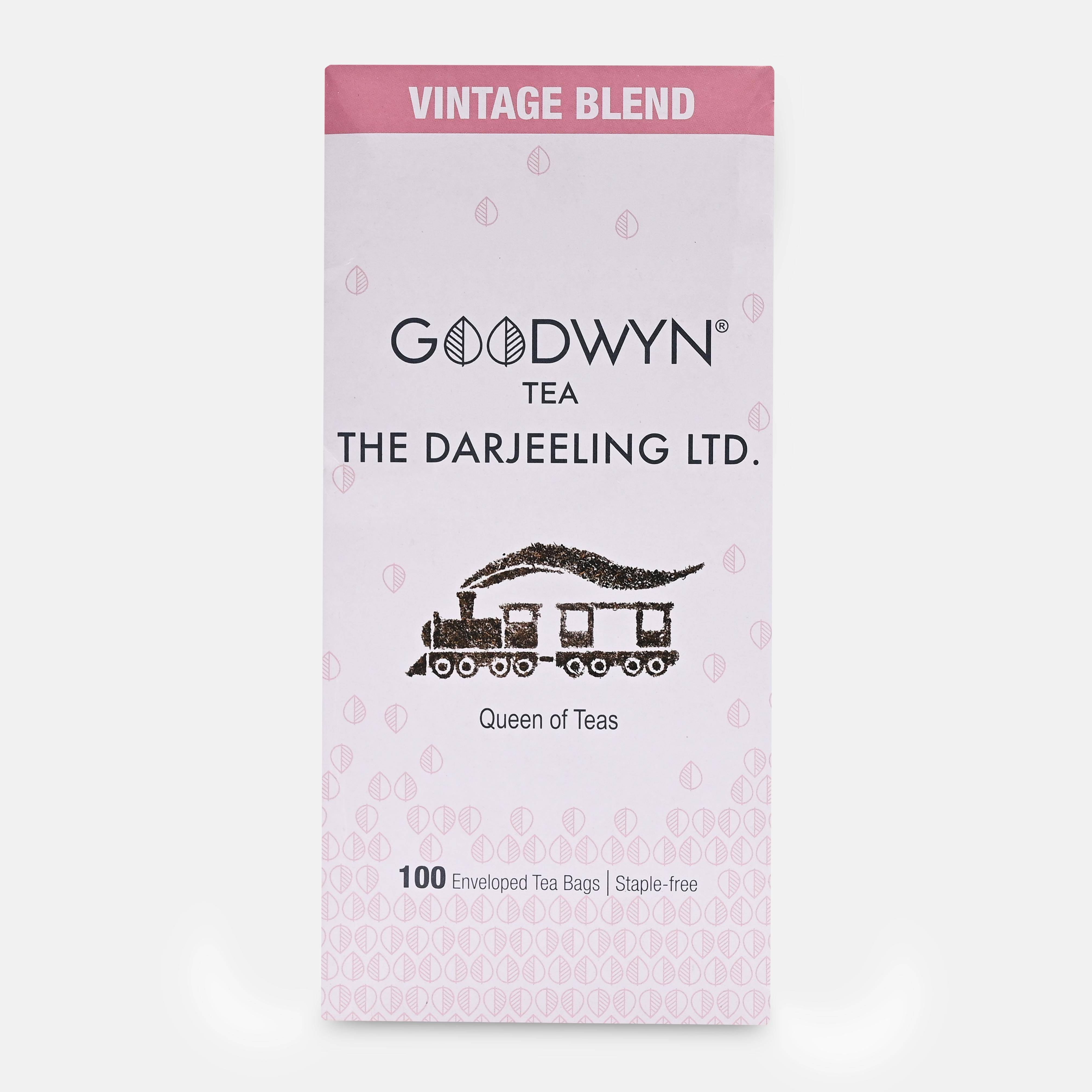 Image 2 of Goodwyn Darjeeling Tea Enveloped Tea Bags 100s