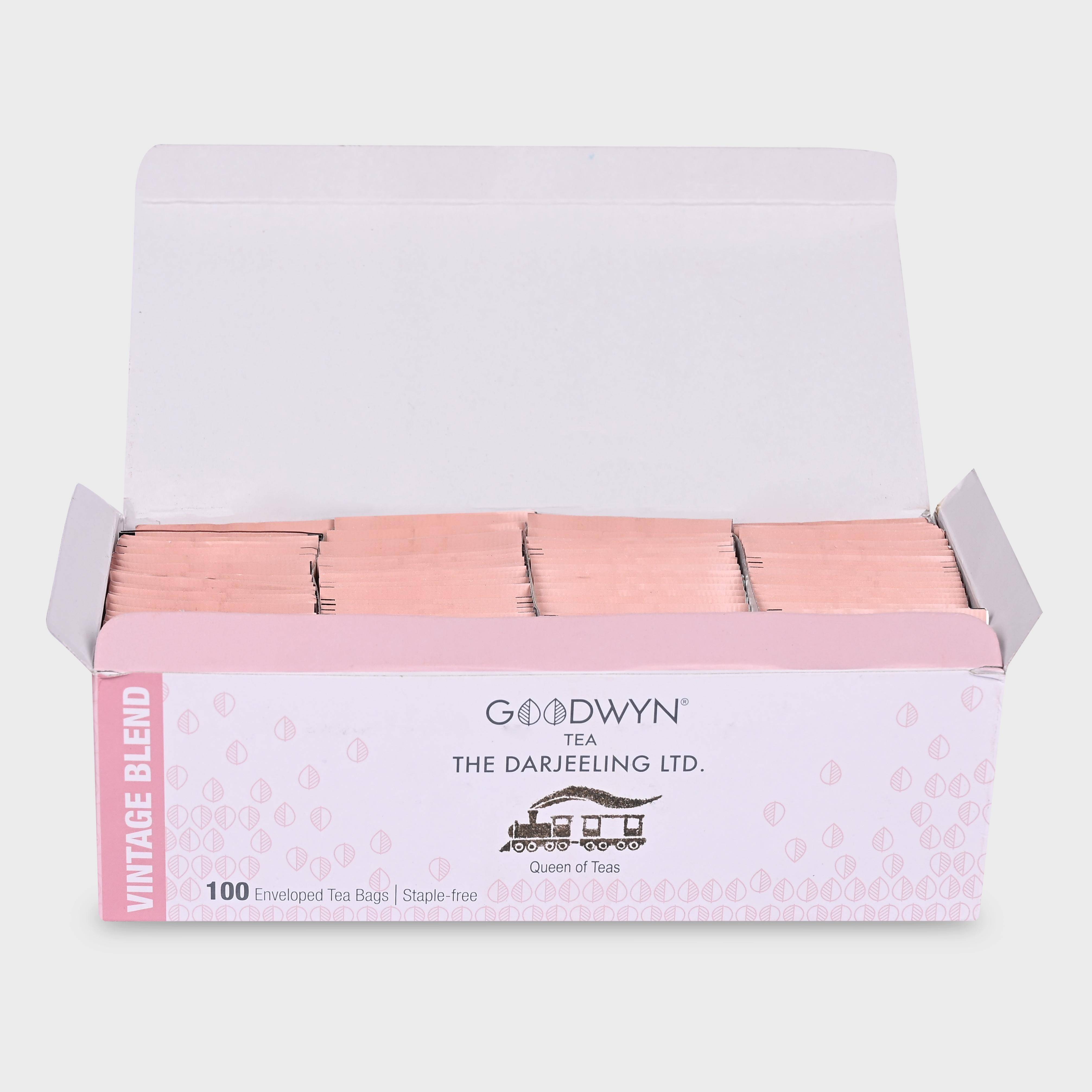 Image 3 of Goodwyn Darjeeling Tea Enveloped Tea Bags 100s