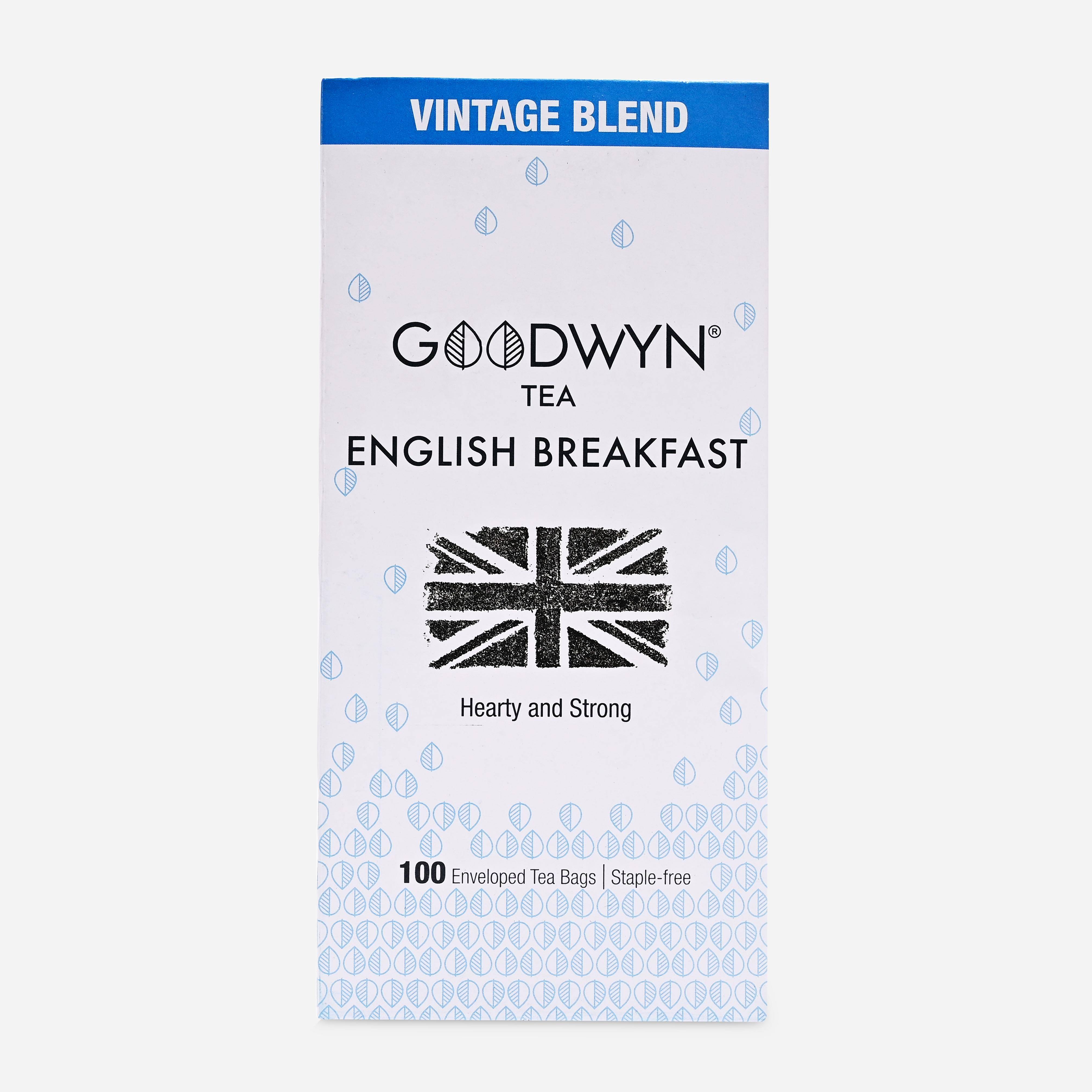 Image 2 of Goodwyn English Breakfast Enveloped Tea Bags 100s