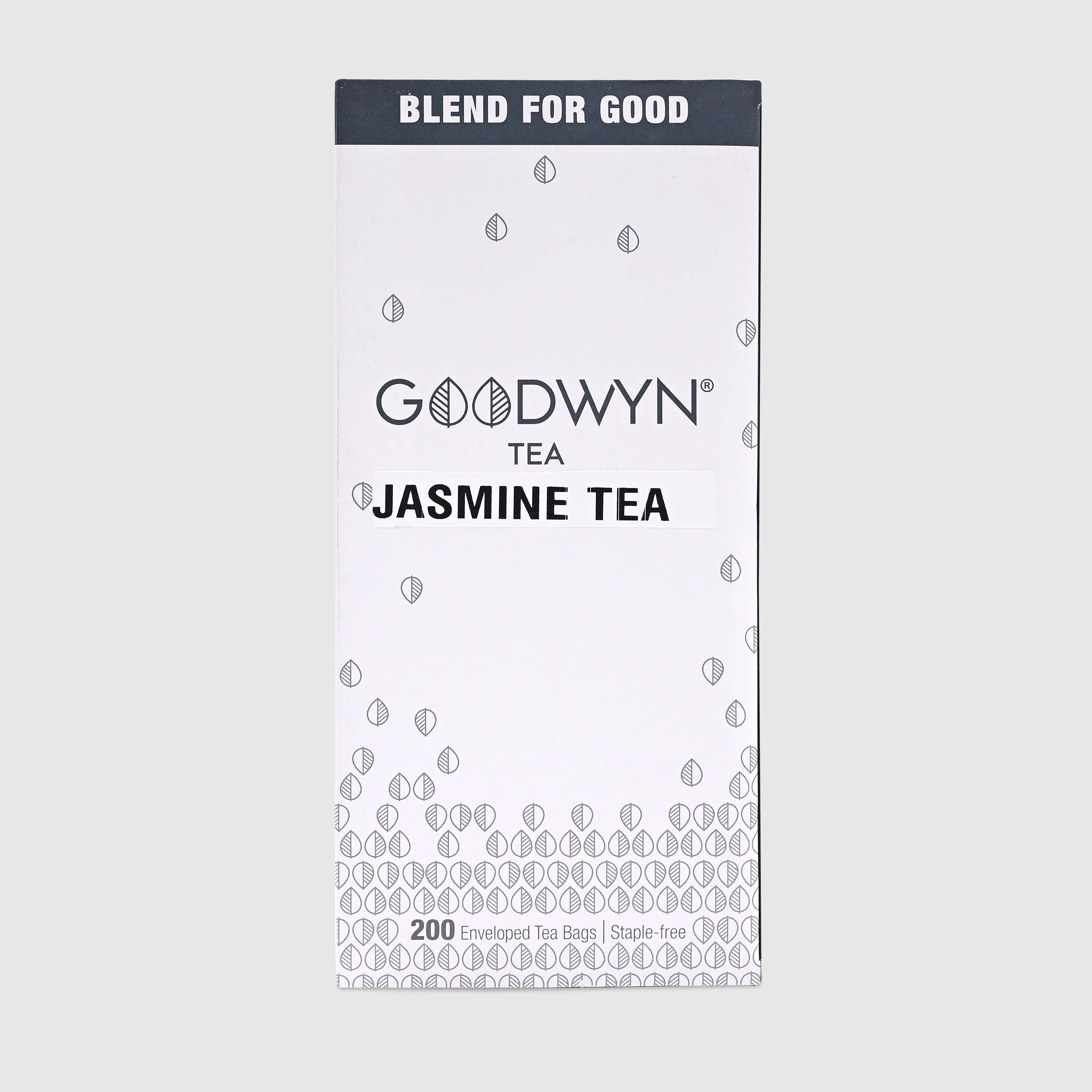 Image 2 of Goodwyn Jasmine Green Tea Enveloped Tea Bags 100s