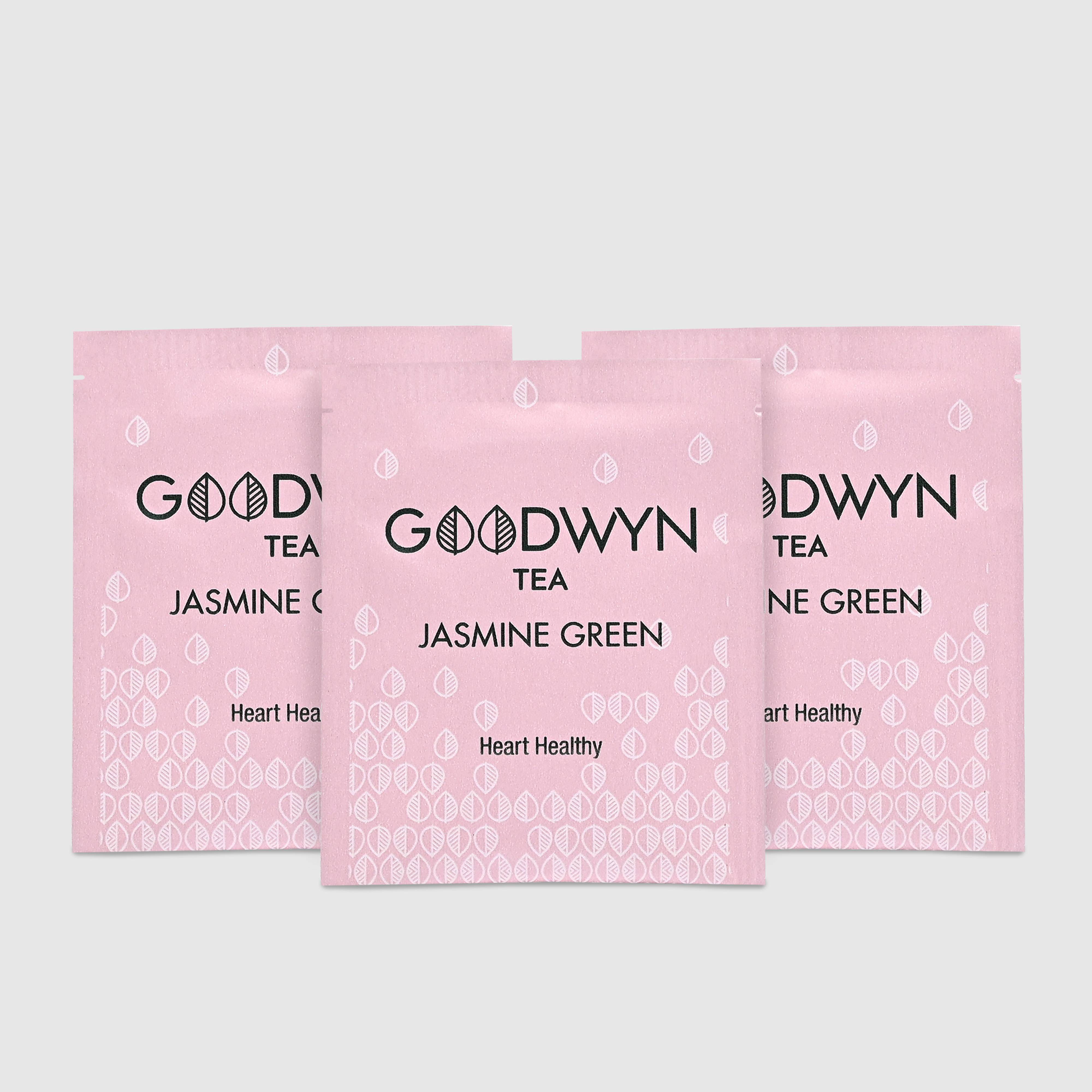 Image 4 of Goodwyn Jasmine Green Tea Enveloped Tea Bags 100s