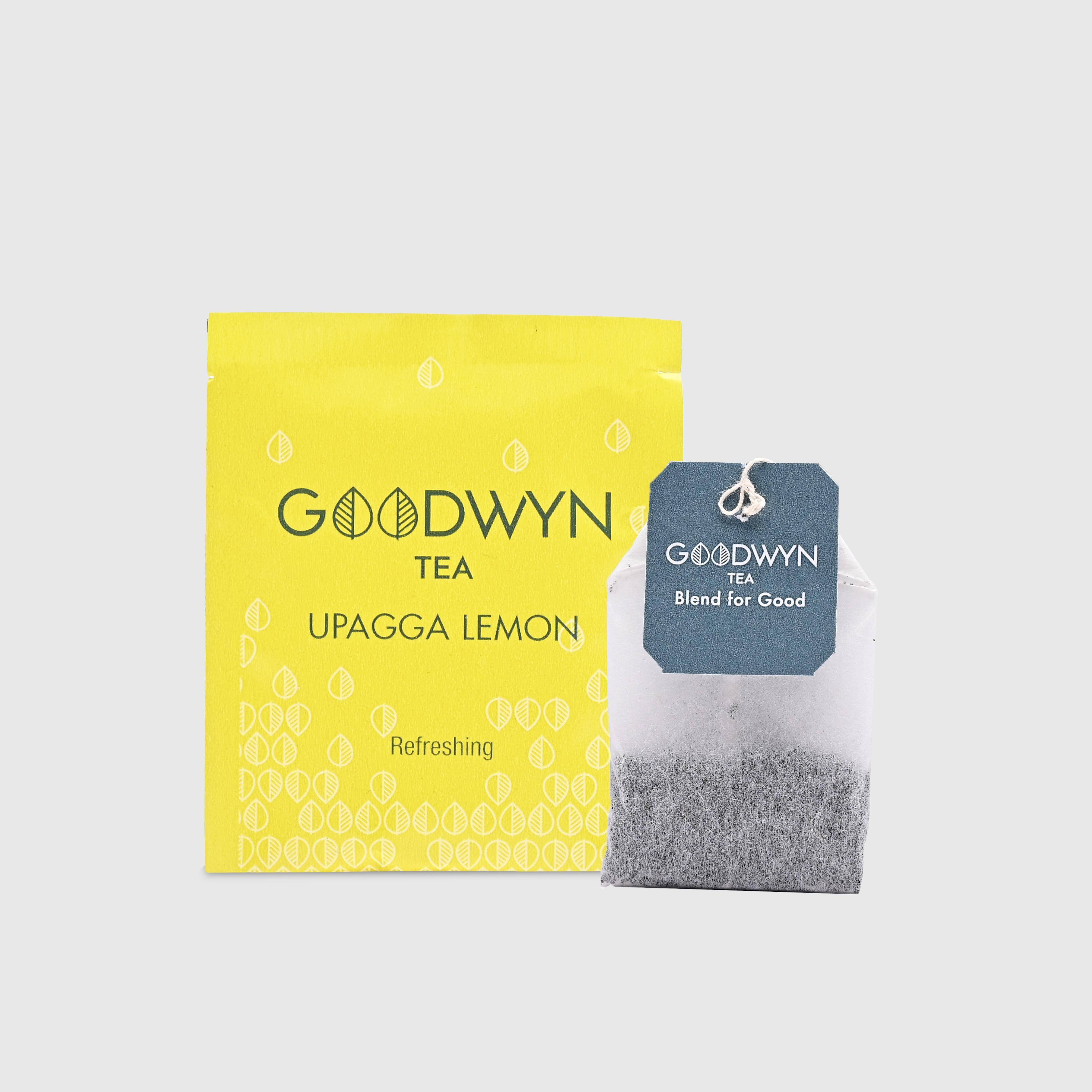 Image 1 of Goodwyn Lemon Enveloped Tea Bags 100s