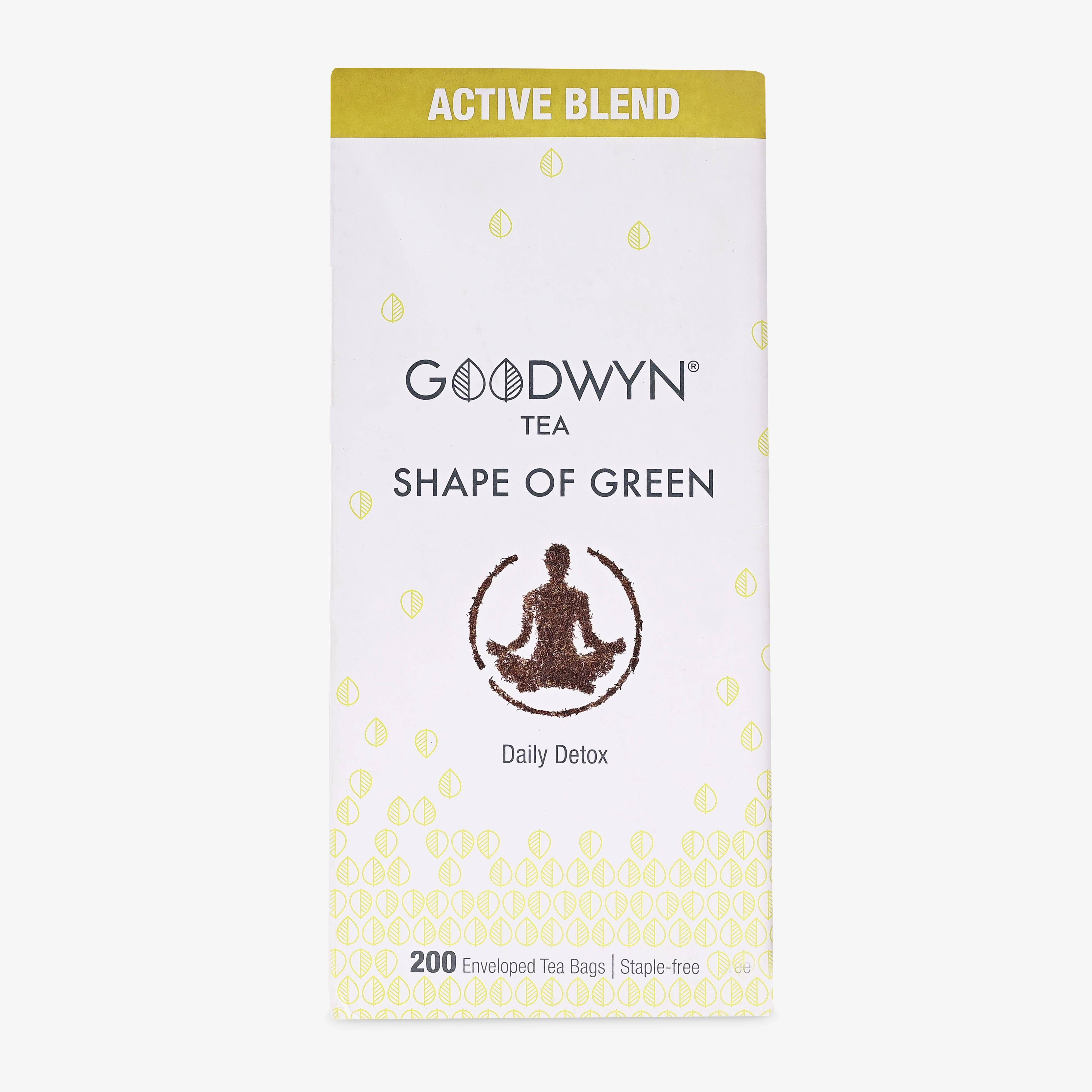 Image 2 of Goodwyn Shape Of Green Enveloped Tea Bags 200s