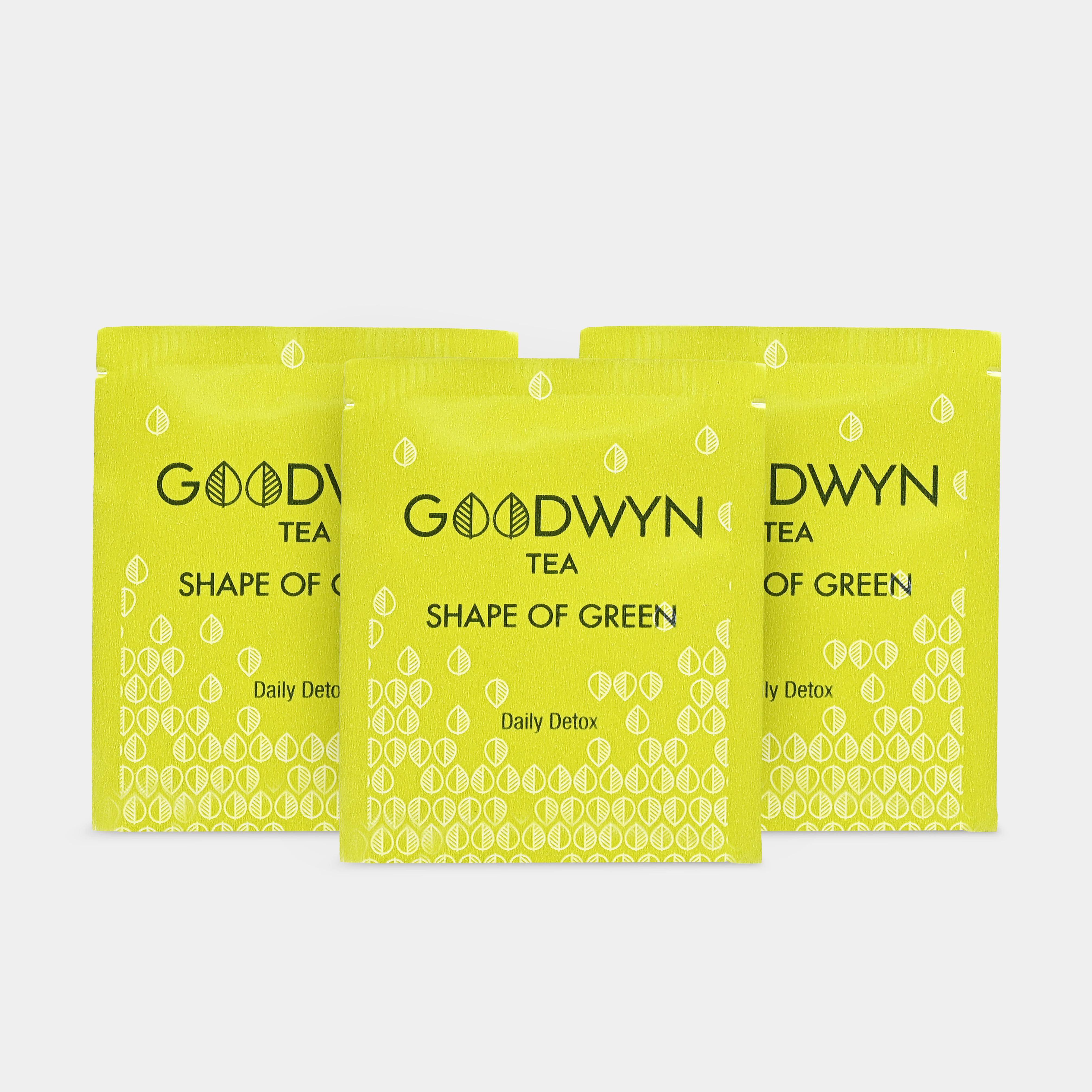 Image 5 of Goodwyn Shape Of Green Enveloped Tea Bags 200s