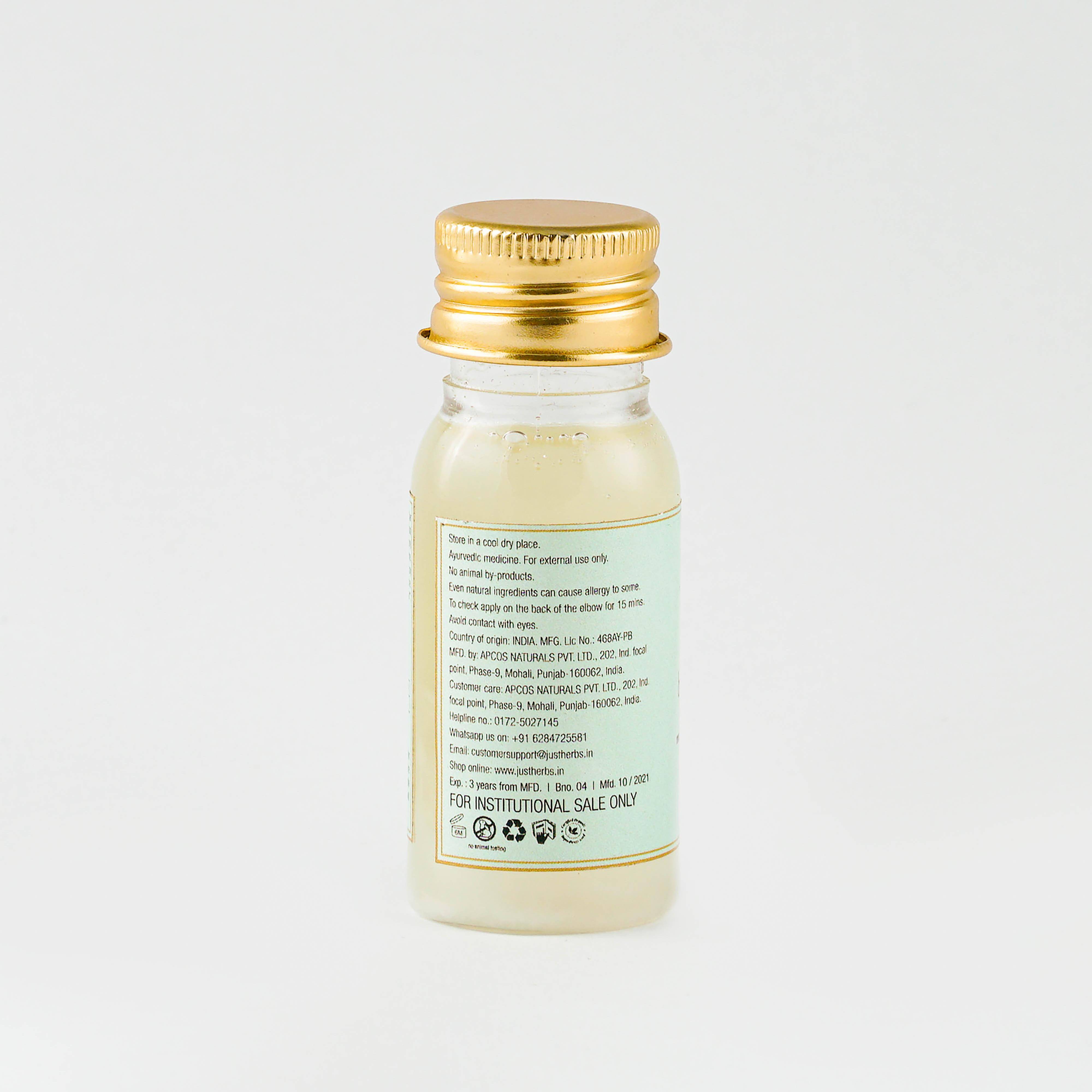 Image 3 of Just Herbs Bubble Bath Bottle 35 ml