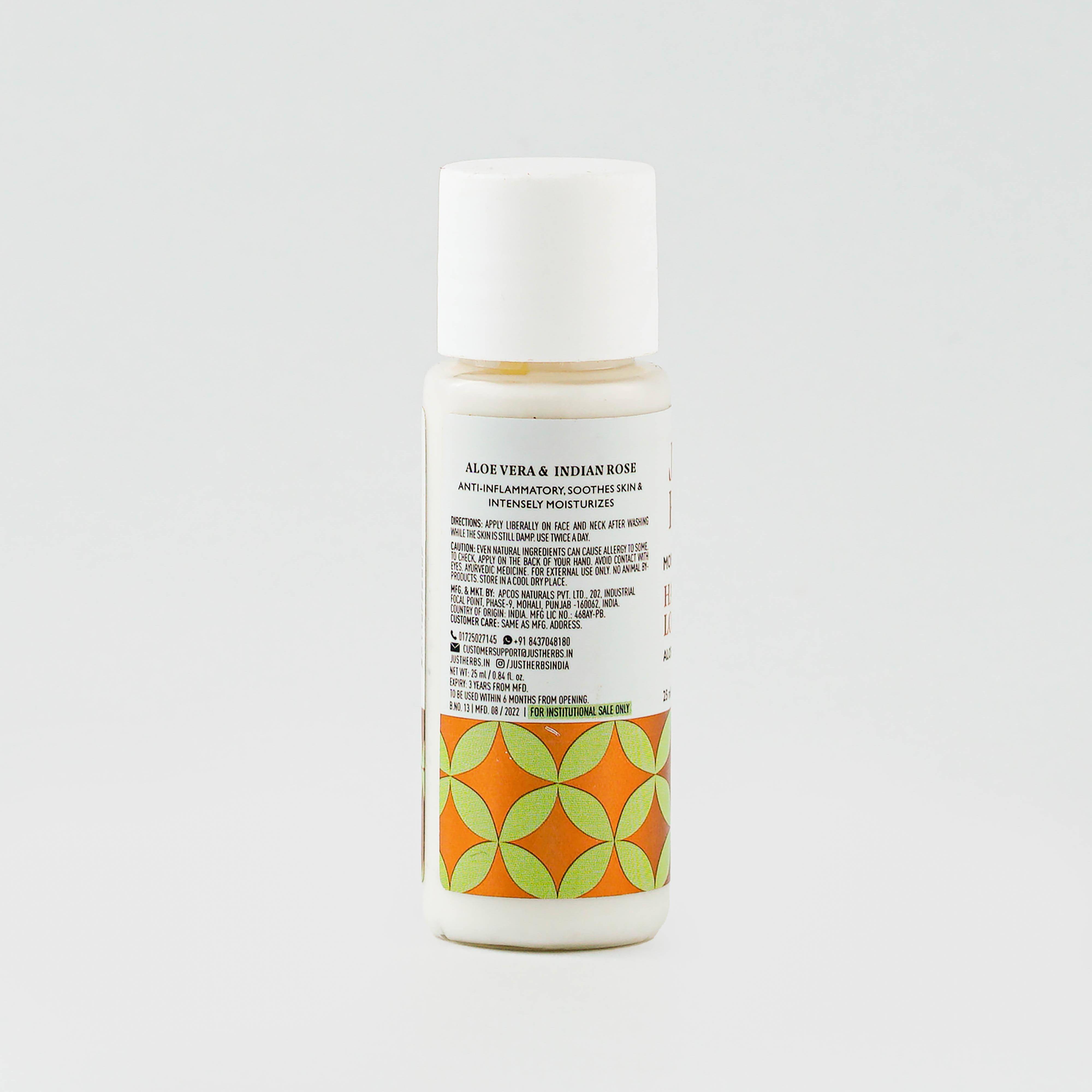 Image 2 of Just Herbs Moisturiser 25 ml, PET Bottle