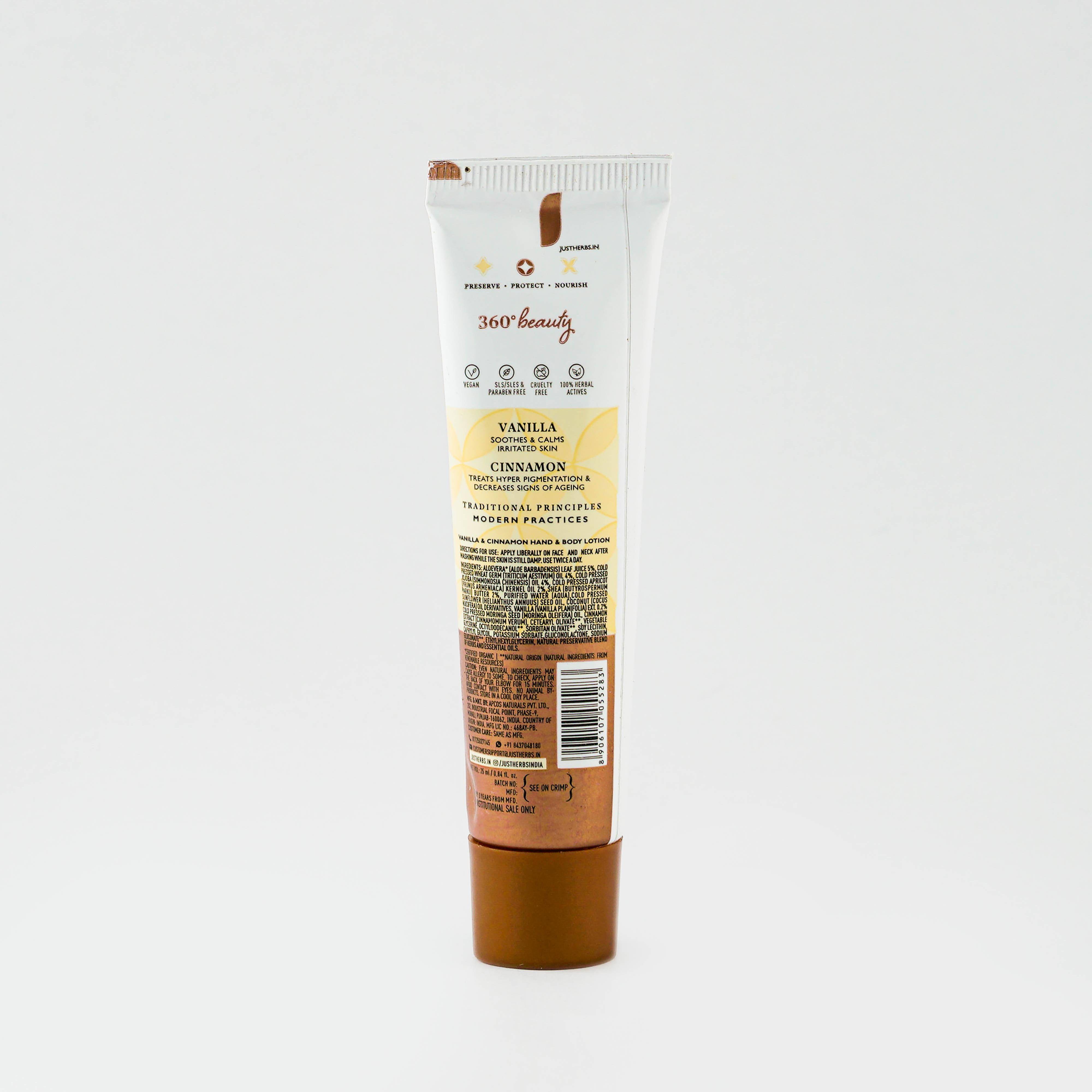 Image 2 of Just Herbs Moisturiser Tube 25 ml