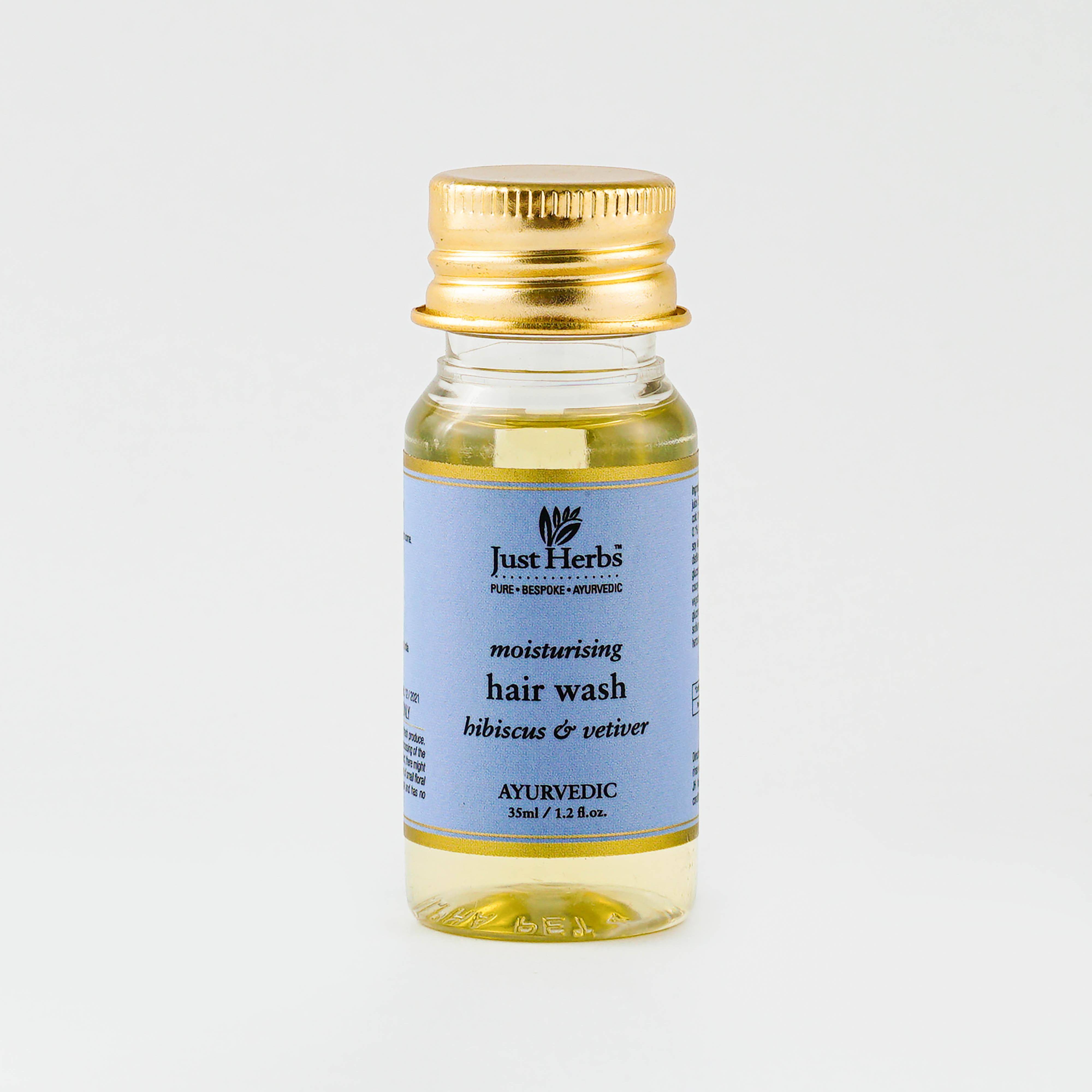 Main image of Just Herbs Shampoo Bottle 35 ml