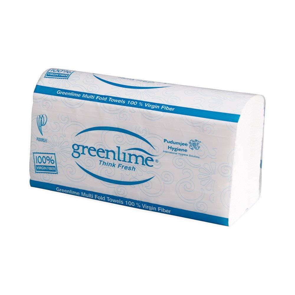 Image 2 of Greenlime M-Fold Tissue, 150 Sheets