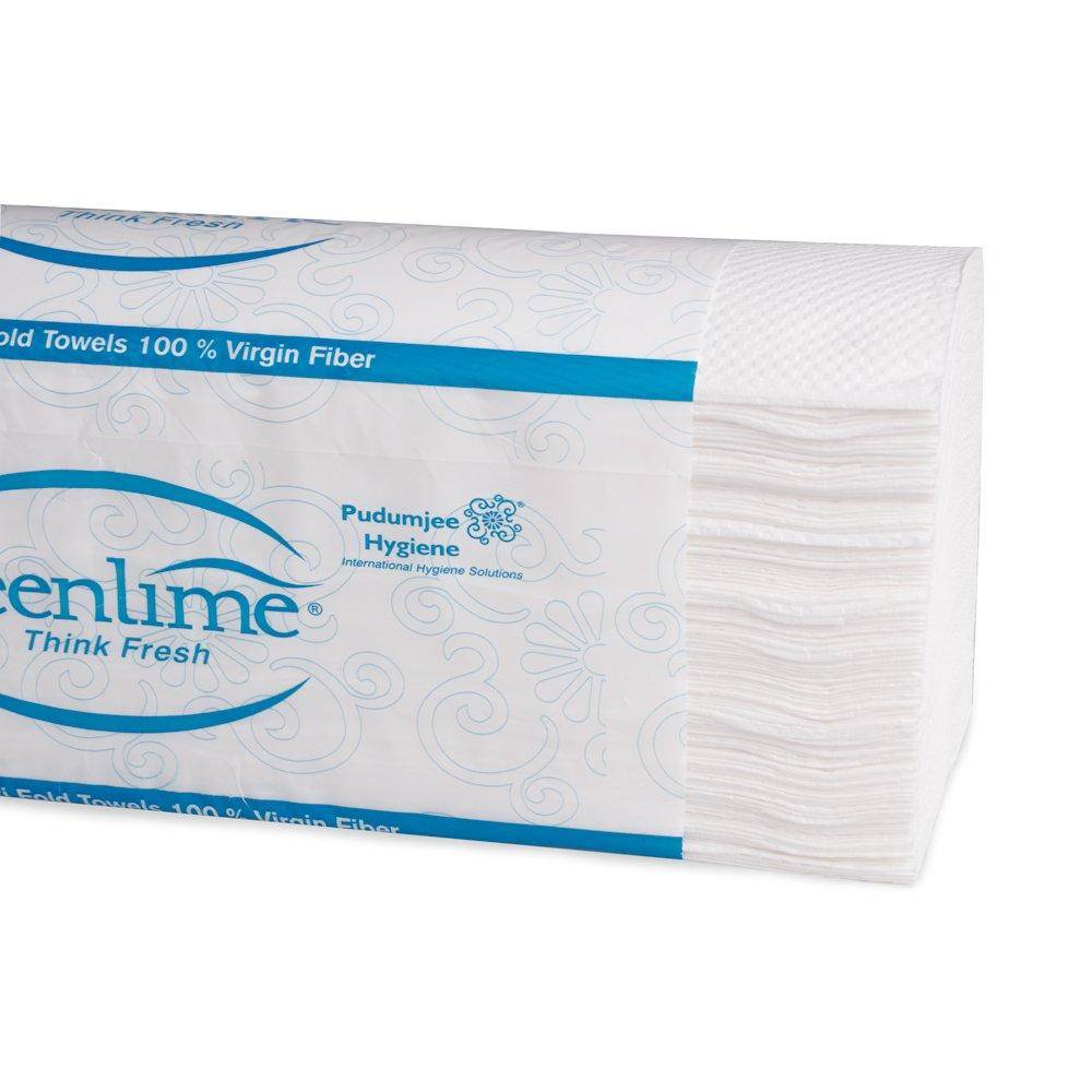 Greenlime M-Fold Tissue, 150 Sheets - Thumbnail 1