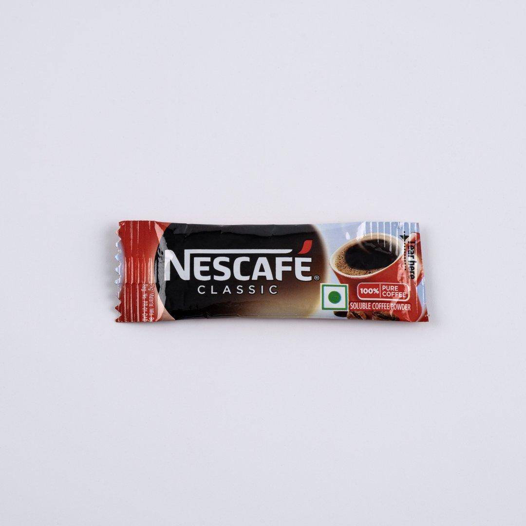 Nescafe Classic Instant Coffee Sachets, 1g, Pack of 60 - Thumbnail 1