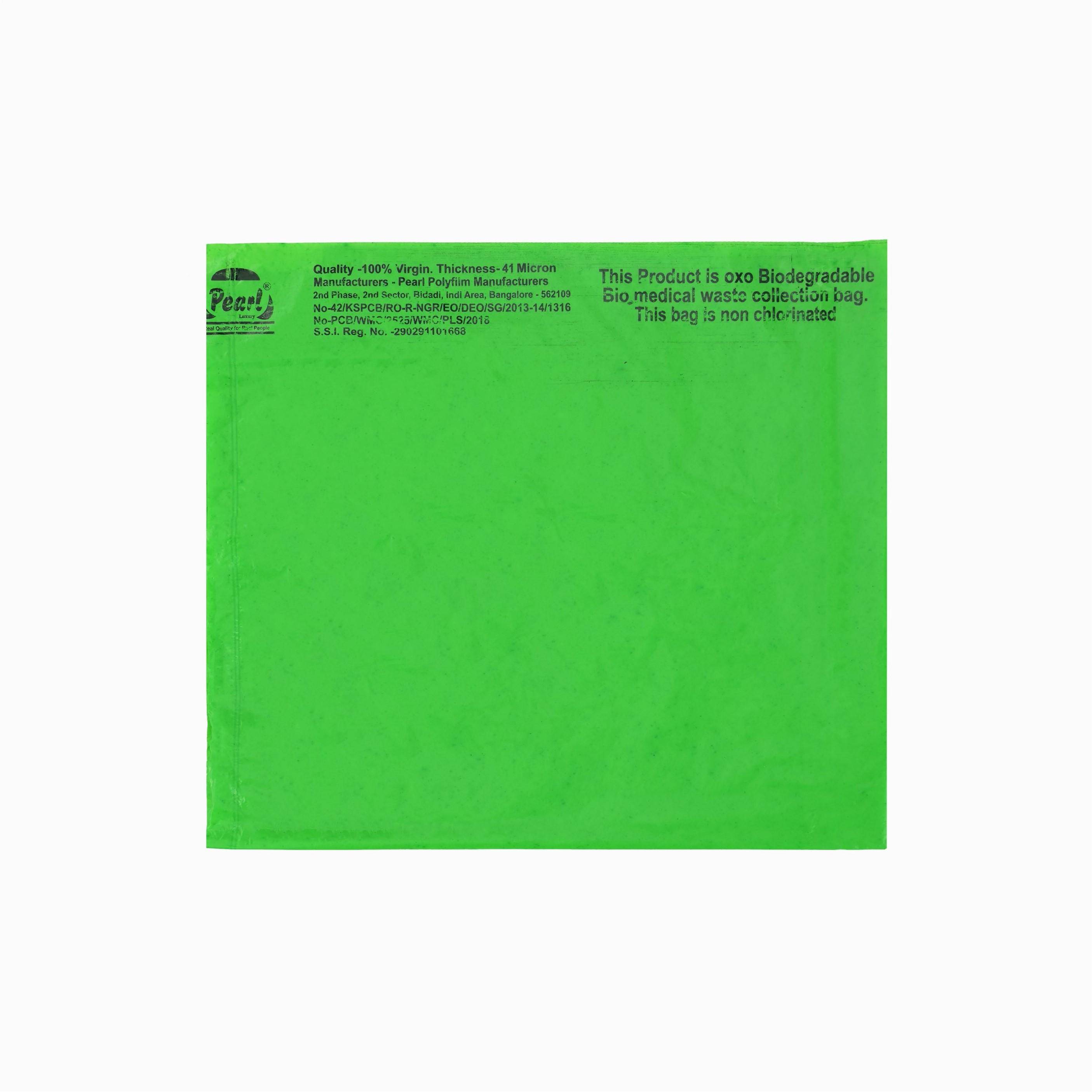 Pearl Oxo-Biodegradable Garbage Bag 19x21 Green - Image 3