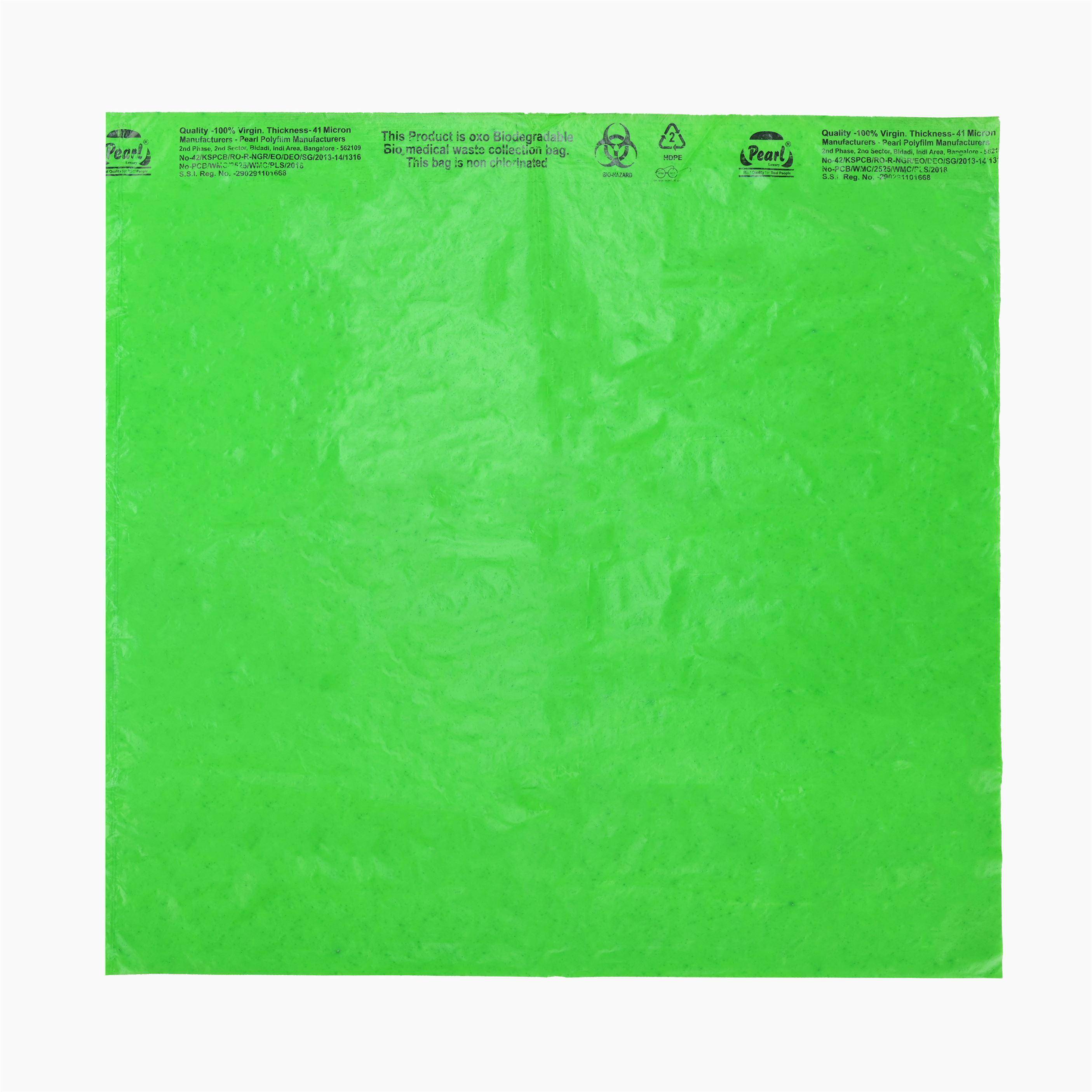 Pearl Oxo-Biodegradable Garbage Bag 30x50 Green