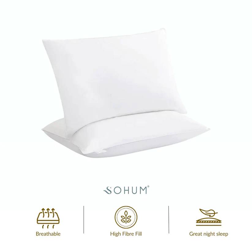 Product image of SOHUM Pillow - Premium Microfiber - 21x31