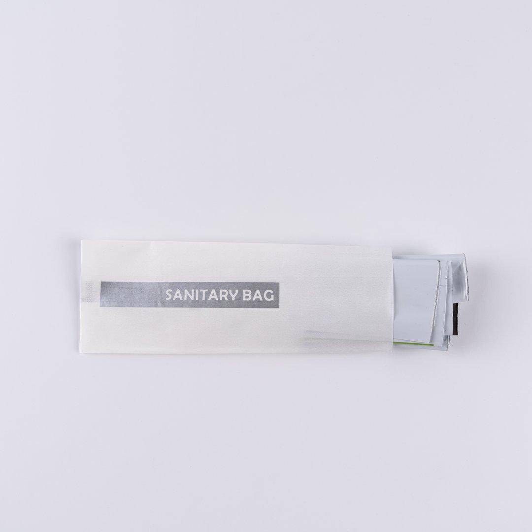 Main image of Sanitary Bag in White Pouch