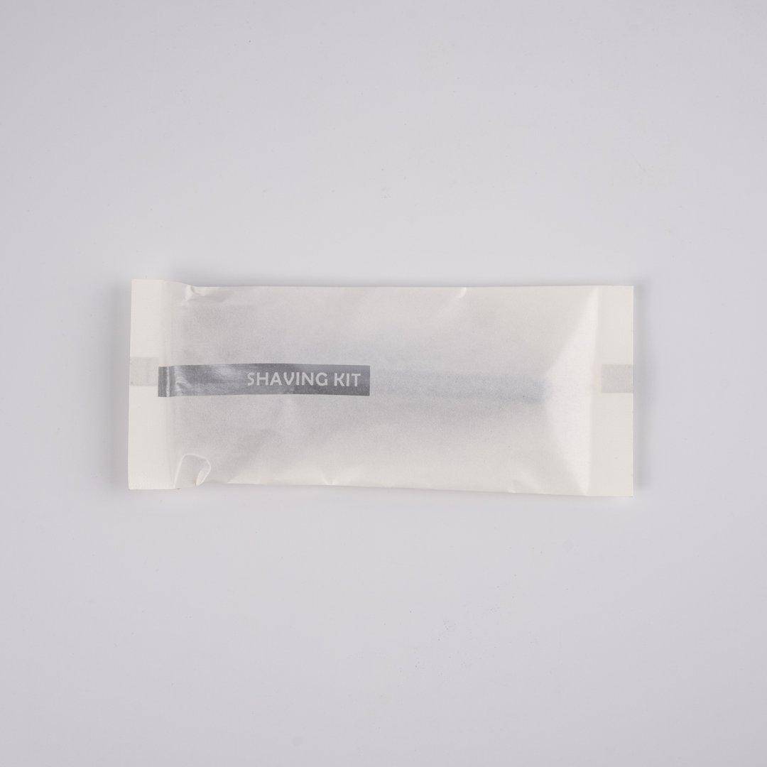 Image 2 of Shaving Kit in White Pouch