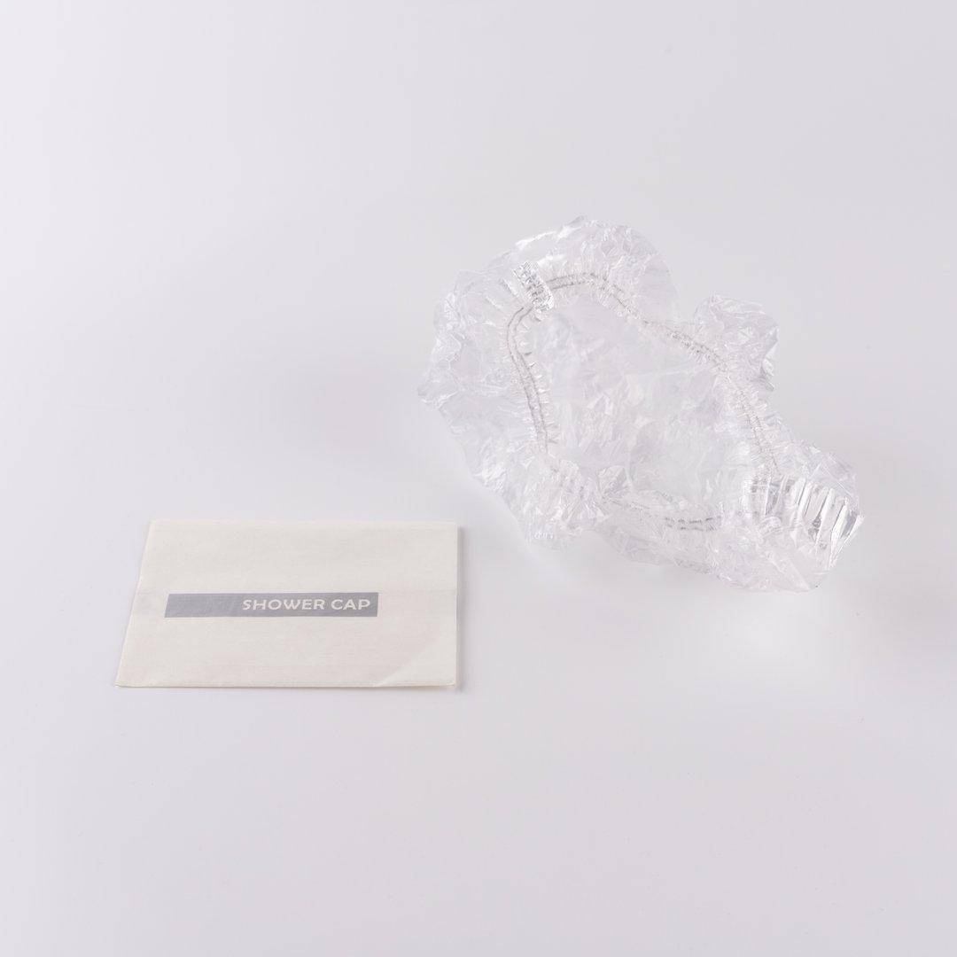 Shower Cap in White Pouch - Thumbnail 3