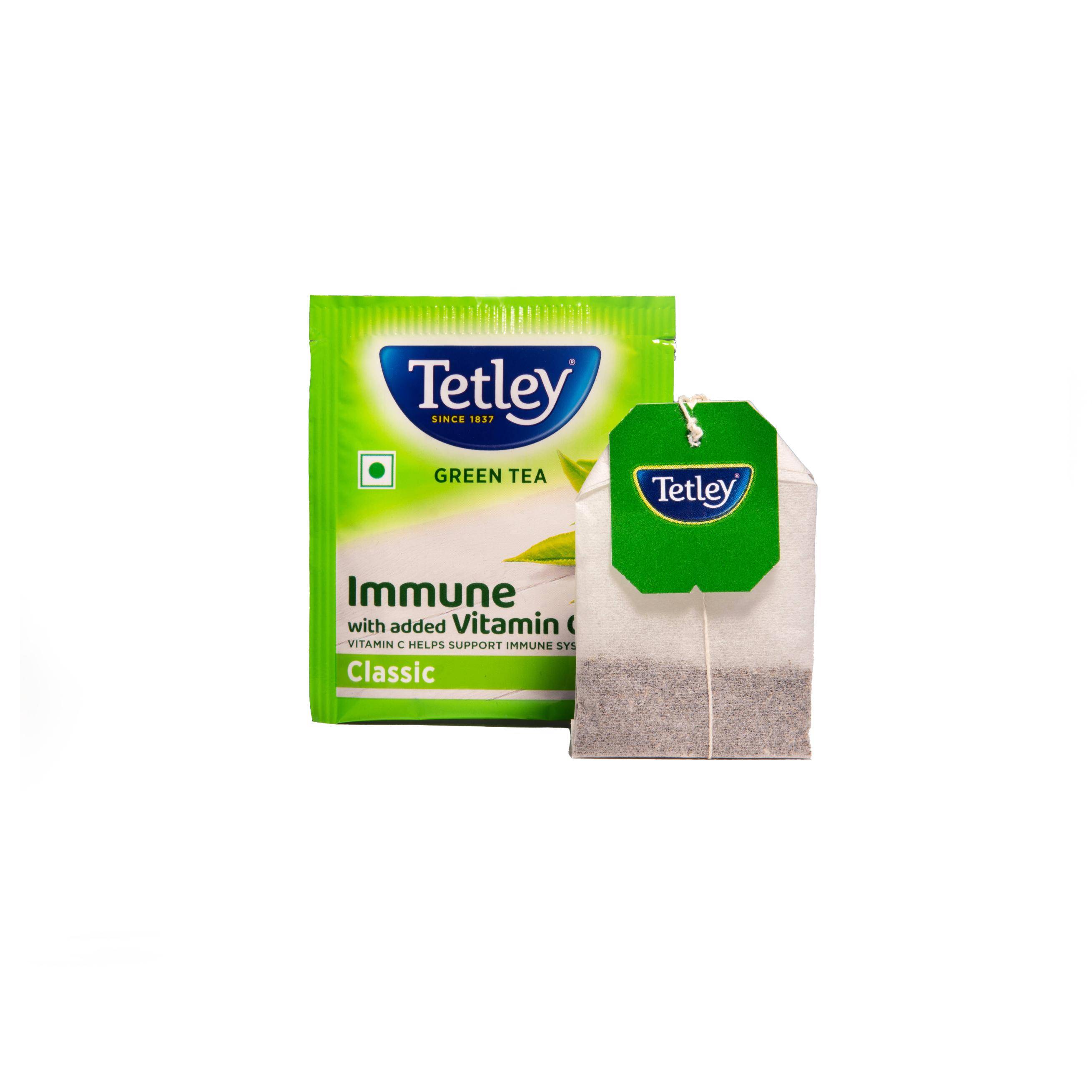 Product image of Tetley Green Tea Classic Envelope Tea Bags 100s