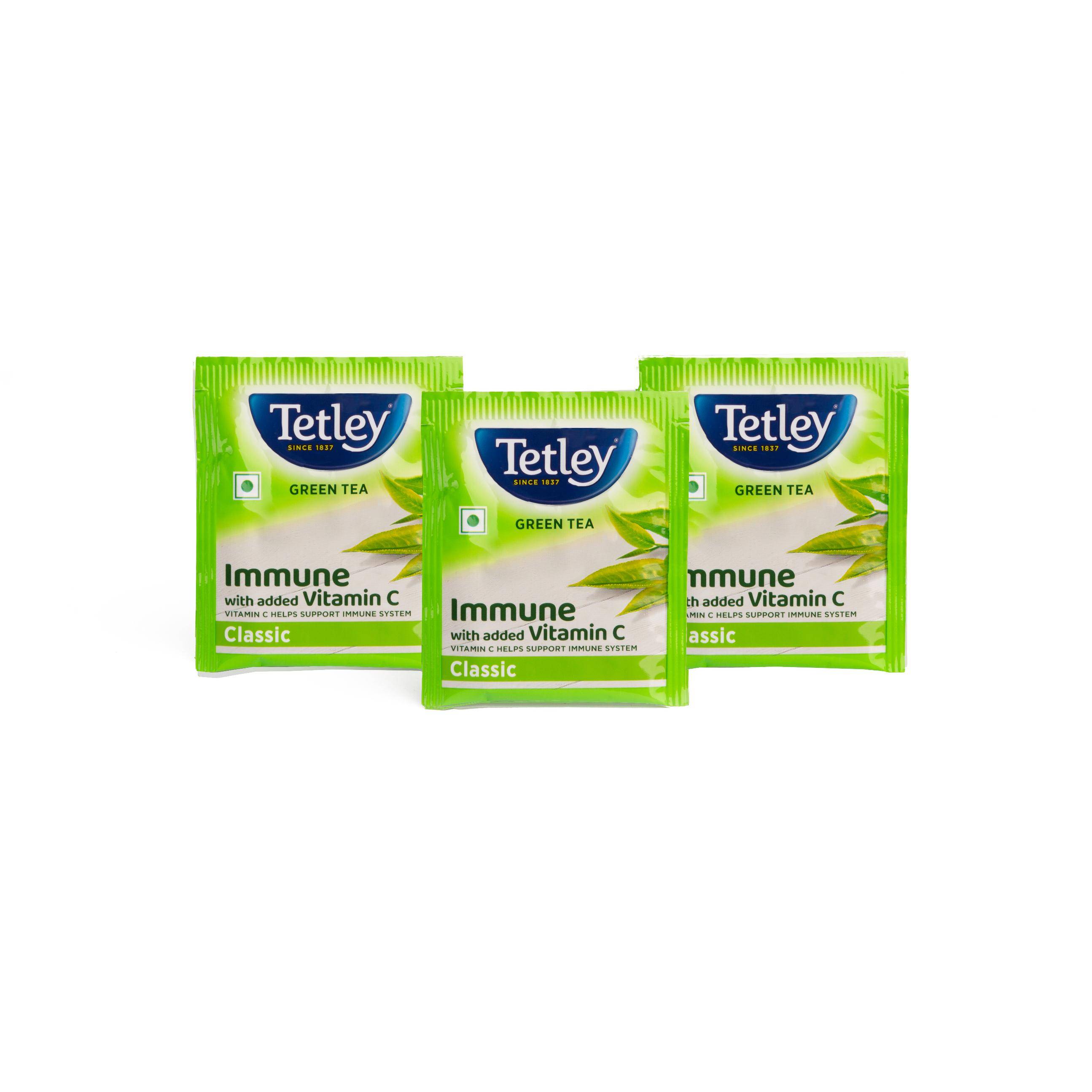 Image 2 of Tetley Green Tea Classic Envelope Tea Bags 100s