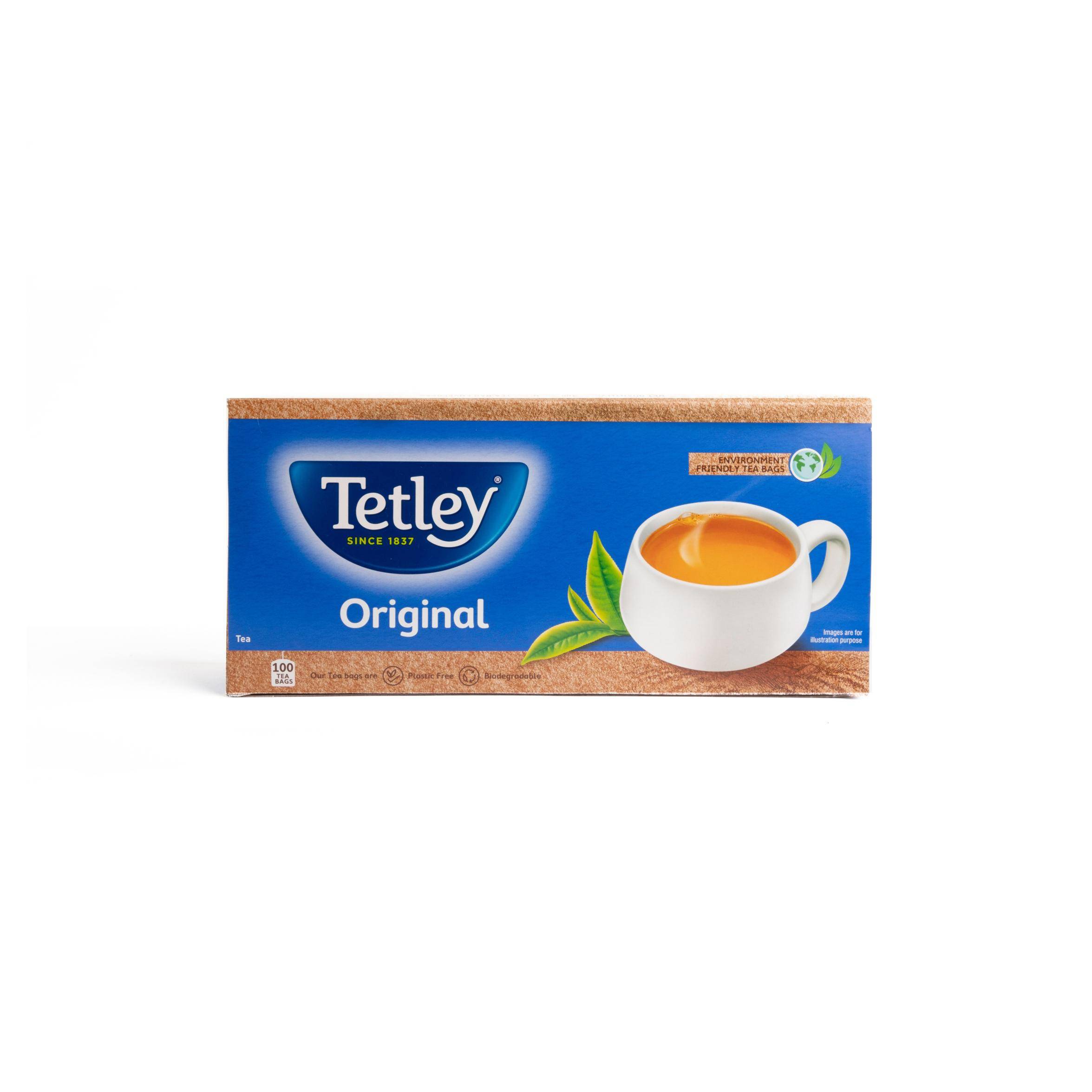 Tetley Regular Tea Original Envelope Tea Bags 100s - Image 2