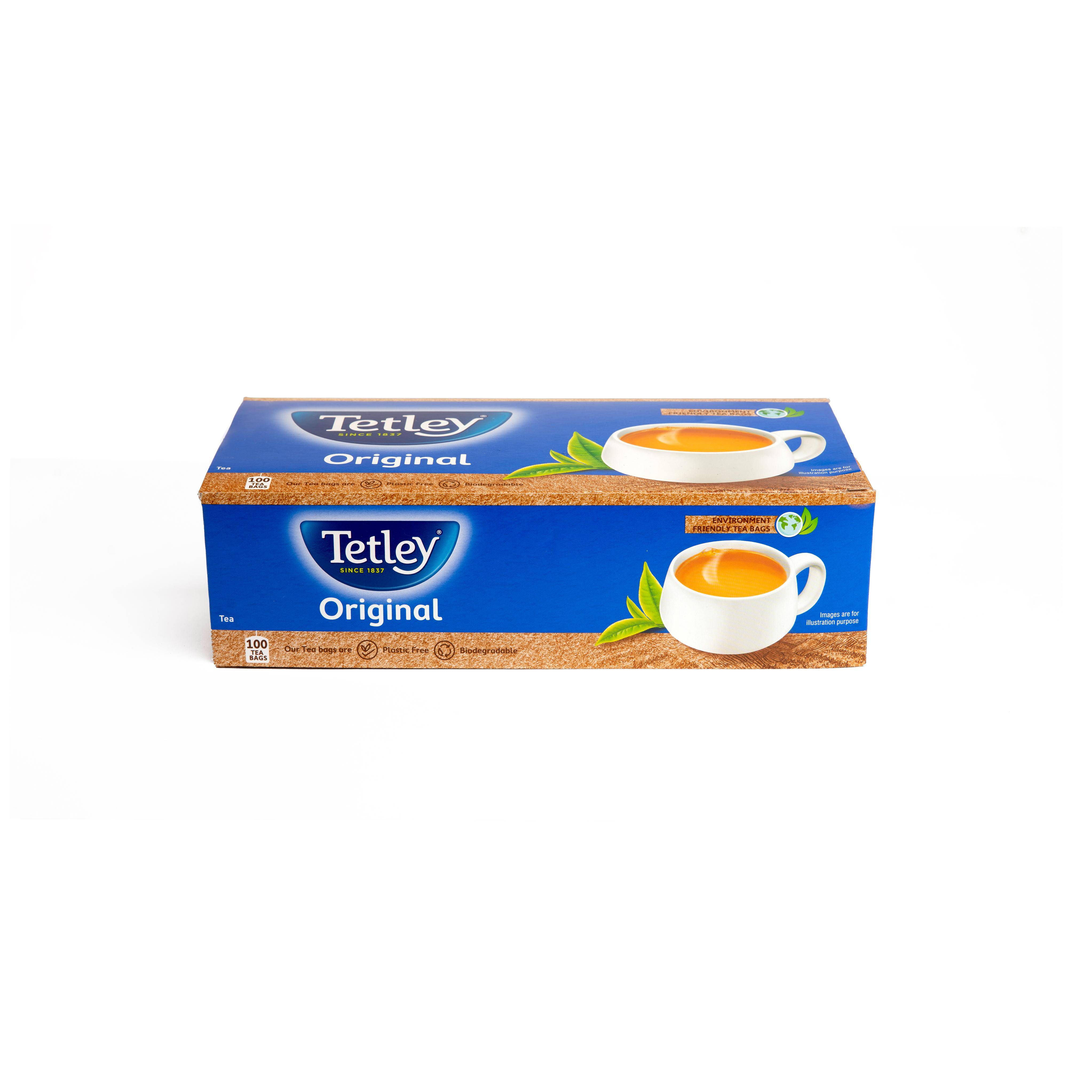 Tetley Regular Tea Original Envelope Tea Bags 100s - Image 5